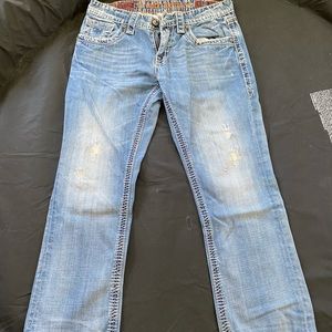 Mens Rock Revival Jeans